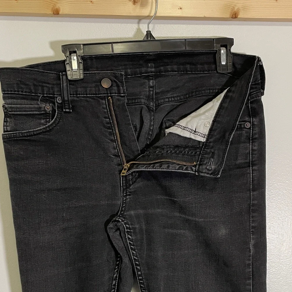 Levis Black Jeans 32x32 - Picture 4 of 4